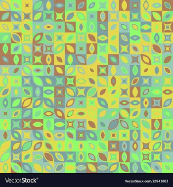 Abstract mosaic pattern background - colorful vector image