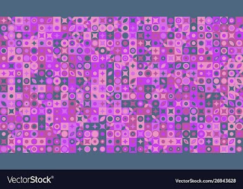 Abstract mosaic pattern background - colorful vector image
