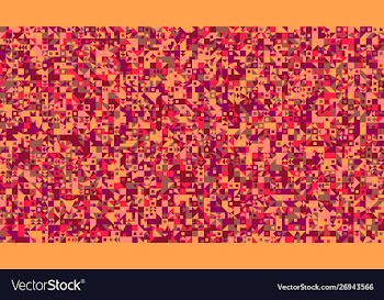 Abstract mosaic pattern background design vector image