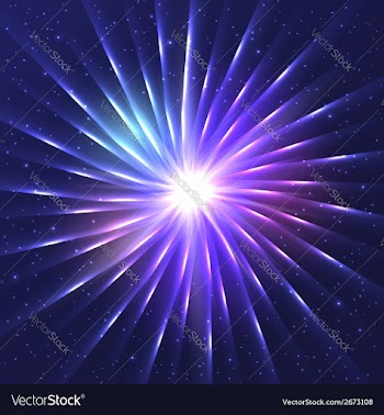  					Abstract neon shining star vector image														