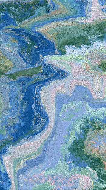 Abstract Ocean Waves
