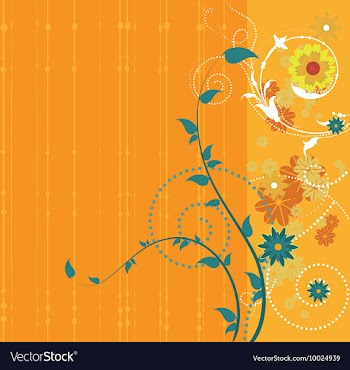 Abstract of a floral background with lots of vector image