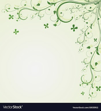 Abstract of a floral background with lots of vector image