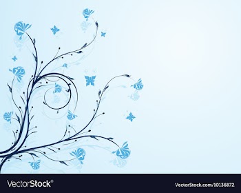 Abstract of a floral background with lots of vector image