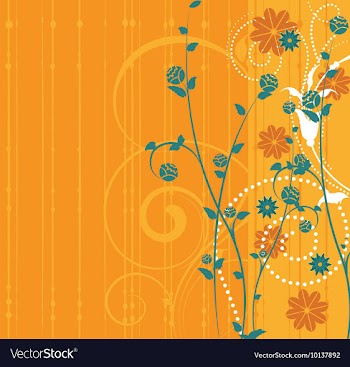 Abstract of a floral background with lots of vector image
