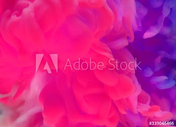 Abstract of purple and pink cloud