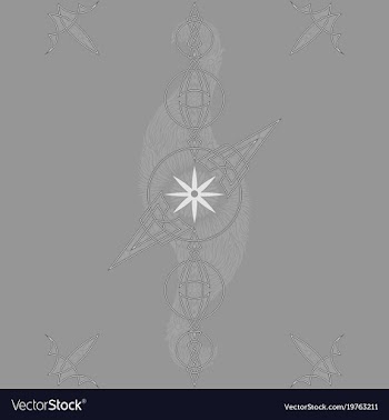 Abstract oriental pattern vector image