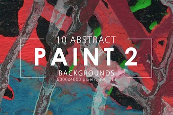 Abstract Paint Backgrounds Vol.2