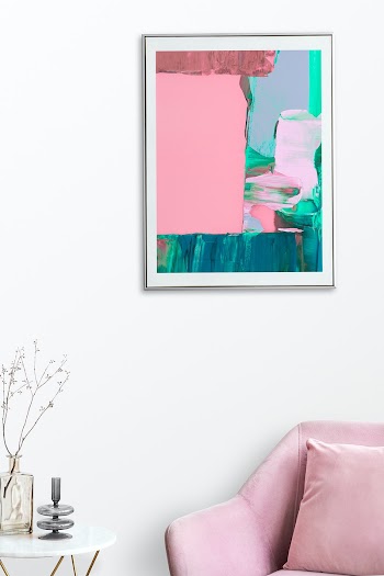 Abstract painting frame at home, interior… | Free stock photo | High Resolution image