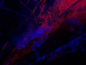 Abstract Painting With Red And Blue Colors