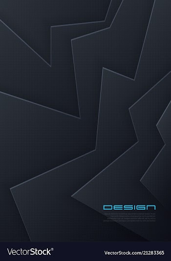  					Abstract paper cut background futuristic vector image														