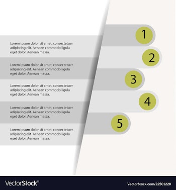 Abstract paper infografics eps10 vector image