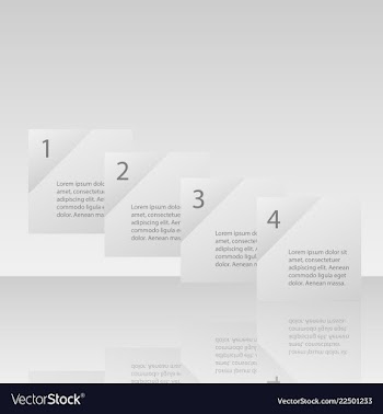 Abstract paper infografics eps10 vector image