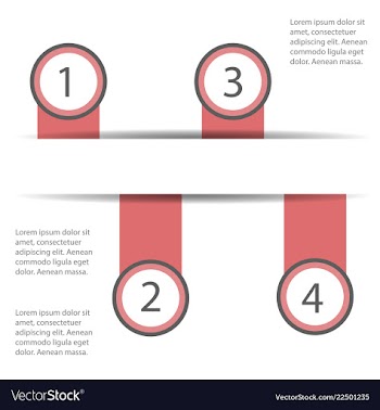 Abstract paper infografics eps10 vector image