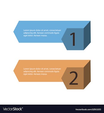Abstract paper infografics eps10 vector image