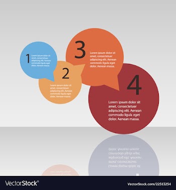 Abstract paper infografics eps10 vector image