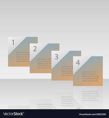 Abstract paper infografics eps10 vector image