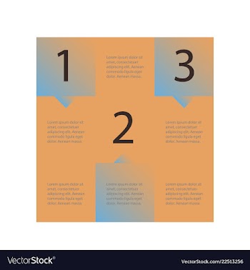 Abstract paper infografics eps10 vector image