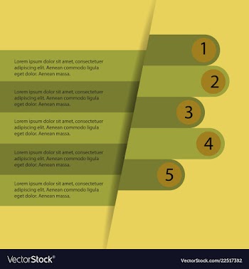 Abstract paper infografics eps10 vector image
