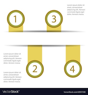 Abstract paper infografics eps10 vector image