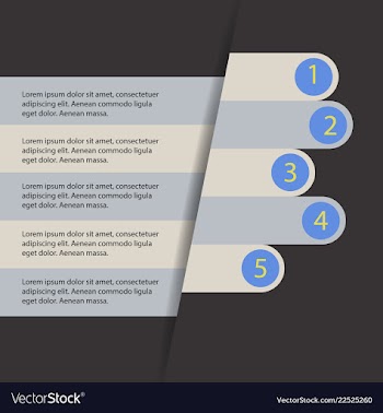 Abstract paper infografics eps10 vector image