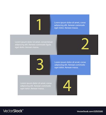 Abstract paper infografics eps10 vector image