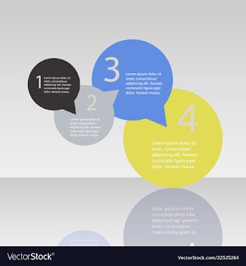 Abstract paper infografics eps10 vector image