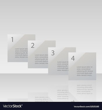 Abstract paper infografics eps10 vector image
