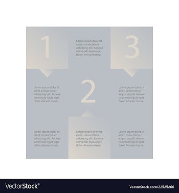 Abstract paper infografics eps10 vector image