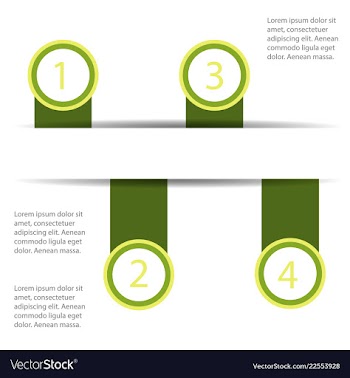 Abstract paper infografics eps10 vector image