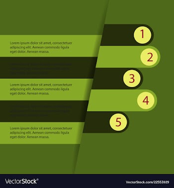 Abstract paper infografics eps10 vector image