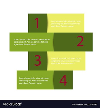 Abstract paper infografics eps10 vector image