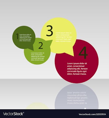 Abstract paper infografics eps10 vector image