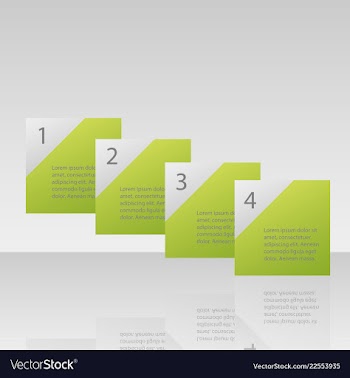 Abstract paper infografics eps10 vector image
