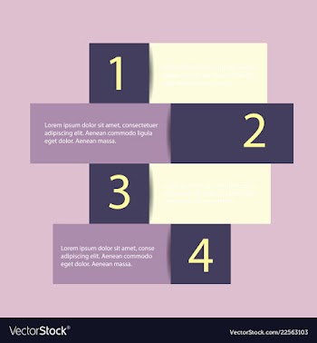 Abstract paper infografics eps10 vector image