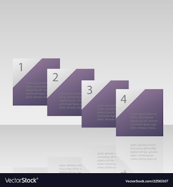 Abstract paper infografics eps10 vector image