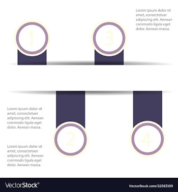Abstract paper infografics eps10 vector image