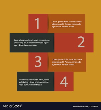 Abstract paper infografics eps10 vector image