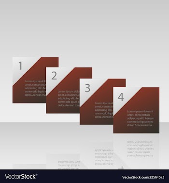 Abstract paper infografics eps10 vector image