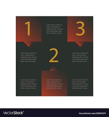 Abstract paper infografics eps10 vector image