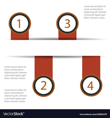 Abstract paper infografics eps10 vector image