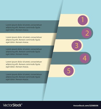 Abstract paper infografics eps10 vector image