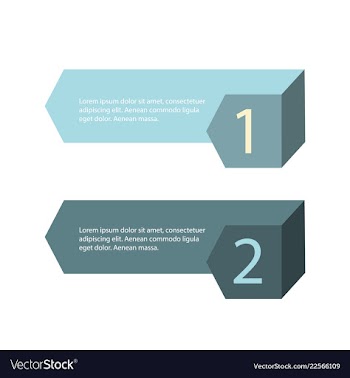 Abstract paper infografics eps10 vector image