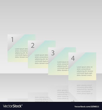 Abstract paper infografics eps10 vector image