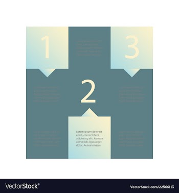 Abstract paper infografics eps10 vector image