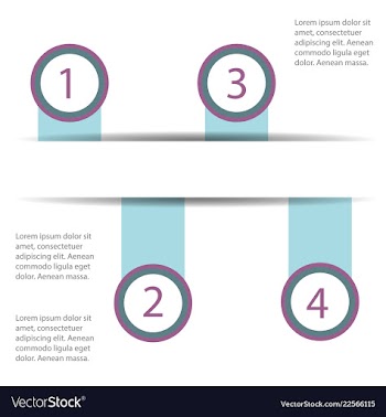Abstract paper infografics eps10 vector image