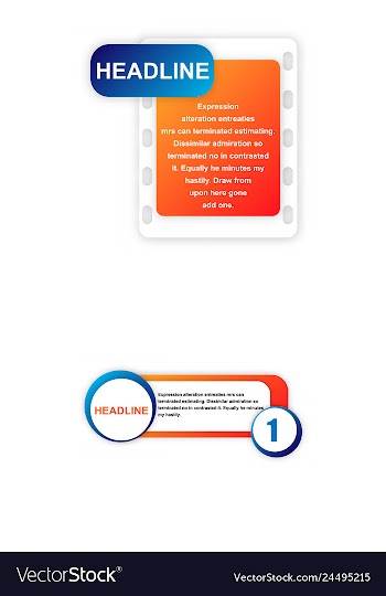 Abstract paper infografics eps10 vector image