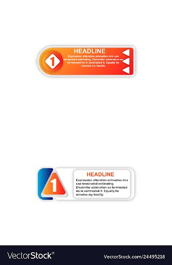 Abstract paper infografics eps10 vector image