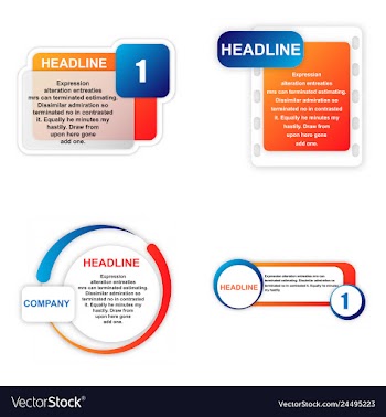 Abstract paper infografics eps10 vector image