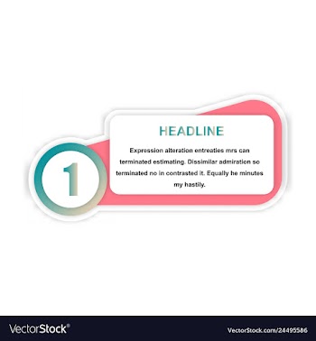 Abstract paper infografics eps10 vector image
